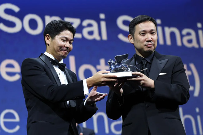 شیر نقرهای جایزۀ بزرگ هیأت داوران جشنواره فیلم ونیز: ریوسوکه هاماگوچی برای «شیطان وجود ندارد» GettyImages-1670205077 copy.jpg