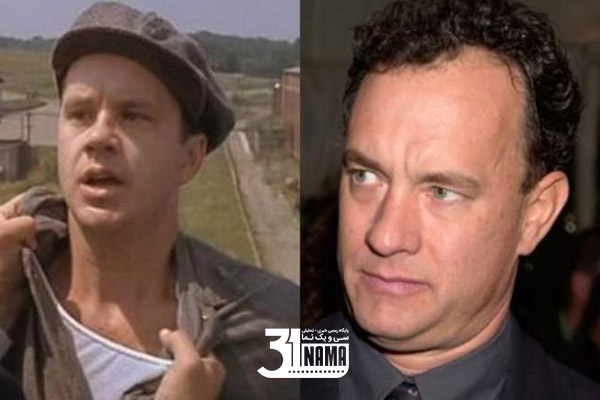 نقشهای مهمی که توسط بازیگران معروف رد شدهاند tim robbins next to tom hanks.jpg