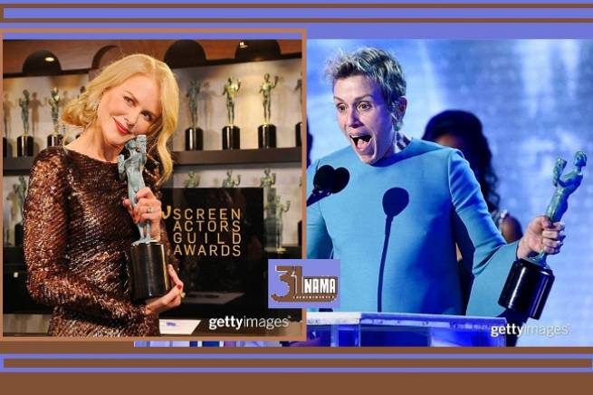 بیست&zwnj;وچهارمین دوره جوایز انجمن بازیگران آمریکا برگزیدگان خود را معرفی کرد/ شبی برای سه بیلبورد و دروغ های کوچک بزرگ