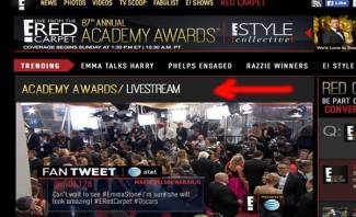 گزارش یک: مراسم فرش قرمز اسکار 2015